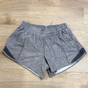 Lululemon Athletica Charcoal Women's Athletic Shorts